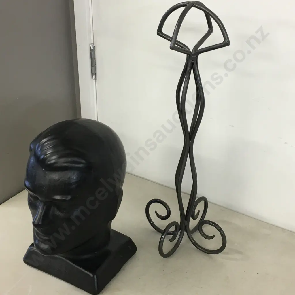 Vintage Hat Stands x2  Image 1++